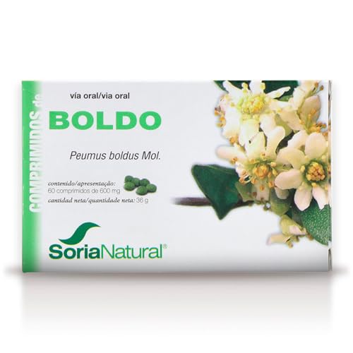 Soria Natural Boldo Combinación de Multivitaminas y Minerales - 60 Tabletas