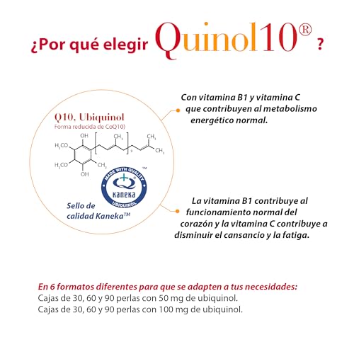 100% natural Quinol10 Vitamina B1-60 Cápsulas