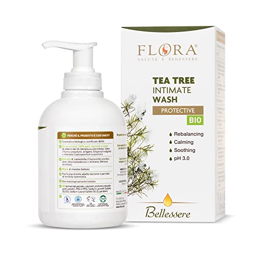 Flora Cosm Gel Intimo Arbol Del Te Reequilibrante Lenitivo 25-500 g