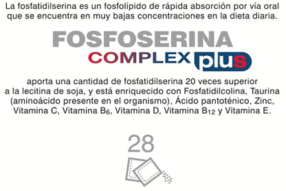 Soria Natural - FOSFOSERINA COMPLEX PLUS - FORMULA MEJORADA - Para la concentracion y la memoria