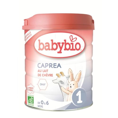 BABYBIO Leche DE Cabra Bio CAPREA 1 (DE 0 A 6 Meses), Estándar, Único, 800