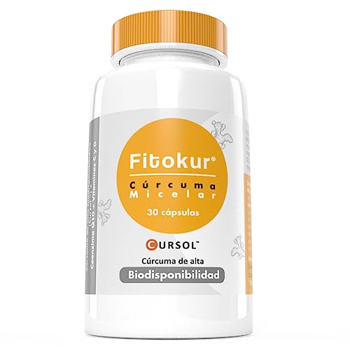 Fitokur®, de Margan Biotech. Salud ósea y articular. CÚRCUMA DE ALTA BIODISPONIBILIDAD (CURSOL™) | COENZIMA Q10 | VITAMINAS C Y D