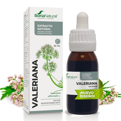 SoriaNatural Valeriana Siglo Xxi - Mejora El Sueño Y El Descanso, Y Reduce La Ansiedad Y El Estrés, 50 ml