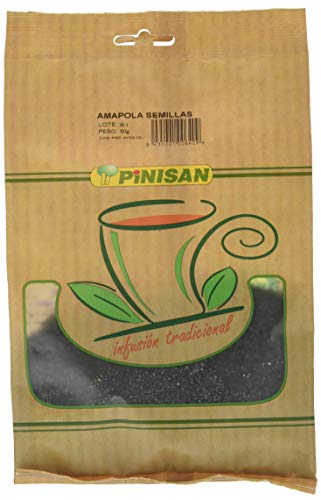 Pinisan Amapola Semillas 50 Gr Envase De 50 Gramos 300 g