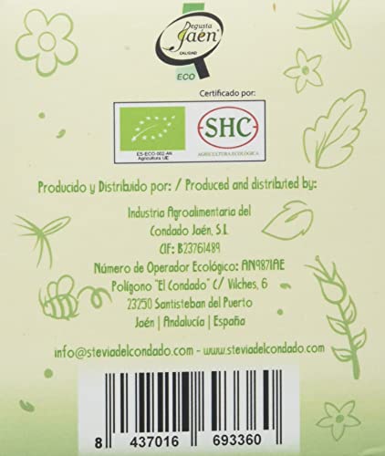 STEVIA DEL Hoja Bio 15 Uds, No aplicable