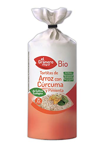 Granero Tortitas De Arroz Con Curcuma Y Pimienta Bio 115 G Bolsa De 115 Gramos 115 ml