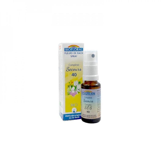 Biofloral, Flores De Bach - Remedio Rescate - Spray Bio Demeter - 20 ml