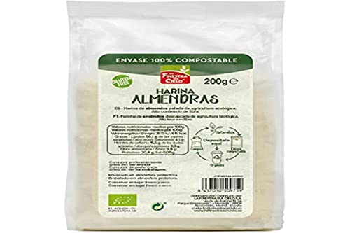 LA FINESTRA SUL CIELO Harina de almendra, 200g