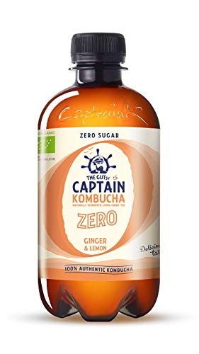 Kombucha zero jengibre-limón Bio 400 ml