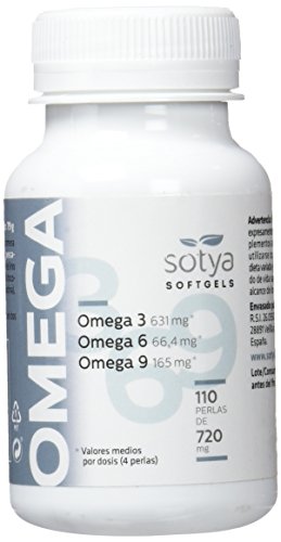 Sotya Softgels, Omega 3,6,9 (O.P.O), 110 Perlas, 720 mg