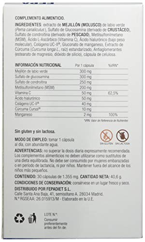 FEPA POLIARTICOL UC.II 30 Cap, No aplicable
