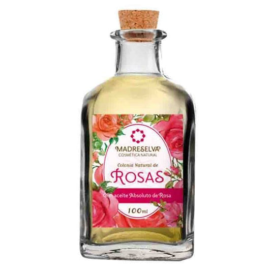 COLONIA NATURAL DE ROSAS 100 ML DE MADRESELVA COSMÉTICA NATURAL