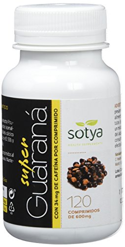 SOTYA - SOTYA Super Guaraná, 120 comprimidos, 600mg