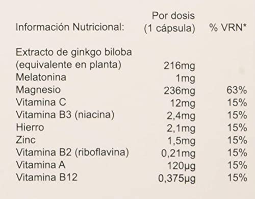 Sonofin - Complemento Alimenticio, 30 Cápsulas, 40 gr