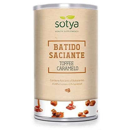 BATIDOS SACIANTES 550G POLVO SABOR TOFFEE CARAMELO