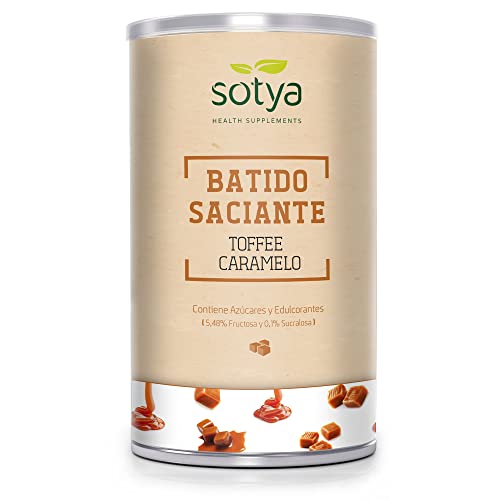 BATIDOS SACIANTES 550G POLVO SABOR TOFFEE CARAMELO