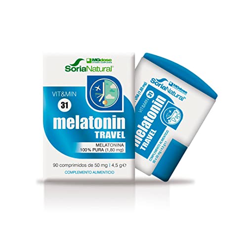 Soria Natural Vit & Min 31 Melatonin travel 4.5 g (90x50mg)