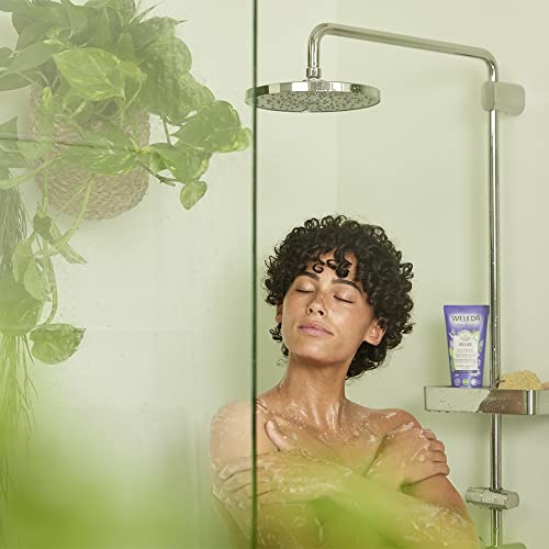 Weleda - Aroma Shower Relax, Gel de Ducha con Aceites 100% Naturales, Aroma de Lavanda, Bergamota y Vetiver, Limpia Suavemente, Vegano, Apto para Todo Tipo de Pieles - 200 ml