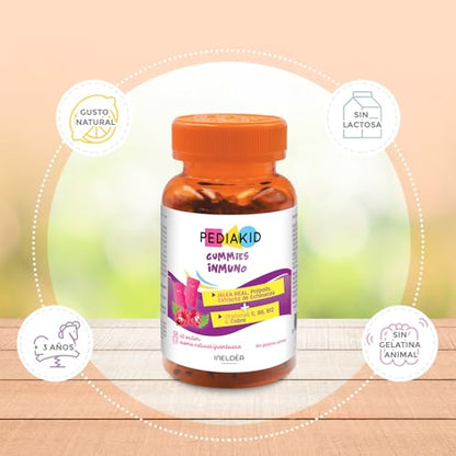 PEDIAKID – Gummies Inmuno - Fórmula Natural con Delicioso
