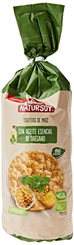 Tortitas Bio de Maiz con A. Esencial Oregano 180 G