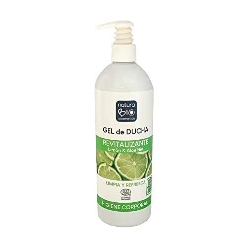 Naturabio Cosmetics Gel De Ducha Revitalizante Limon-Aloe 740Ml bio 1 Unidad 740 g