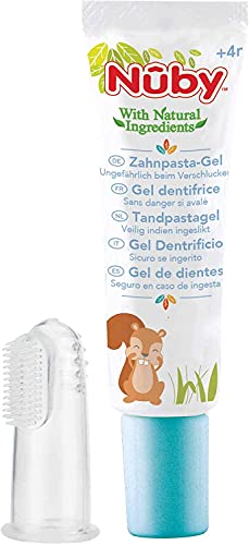 Citroganix: Gel para dientes y encias para bebés +4m con cepillo dedal de silicona – 15g