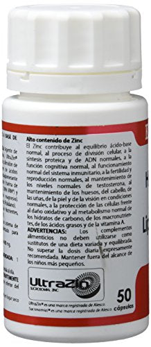 Holomega Zinc Liposomado de Equisalud, 50 cápsulas