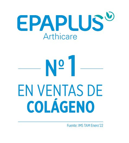 EPAPLUS Arthicare Colágeno Intensive, UCII, 30 comprimidos, Silcio, Ácido Hialurónico, Manganeso, Cobre, Ayuda en Molestias Articulares