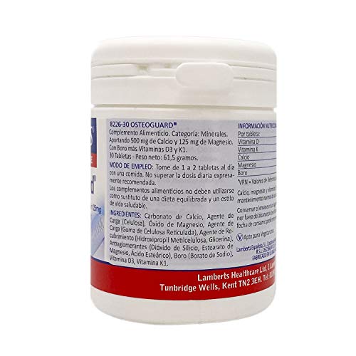 Lamberts Osteoguard - 30 Tabletas