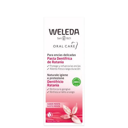 Weleda Pasta dentífrica de ratania 75ml.