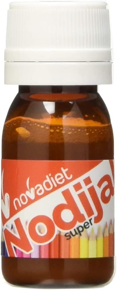 Novadiet - NODIJAL SUPER Viales con Propóleo, Jalea Real, Vitaminas, Minerales, Acerola, Equinácea, Pleurotus Ostreatus, Ayuda al Sistema Inmune y Etapa Crecimiento de los Niños - 20 Viales de 10 ml
