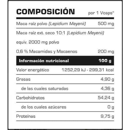 Vitobest Maca Andina - 60 Cápsulas