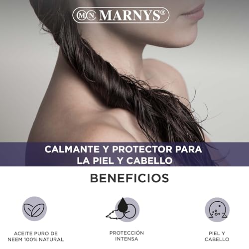 MARNYS Aceite Puro de Neem 100% Natural 15ml