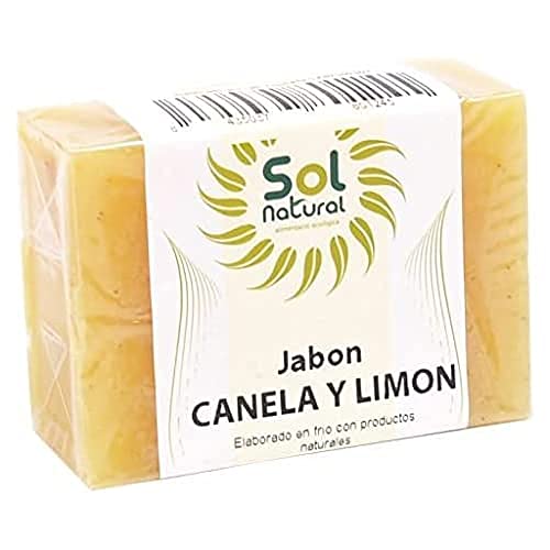 SOLNATURAL JABON DE Limon Y Canela 100 g, Estándar, Único