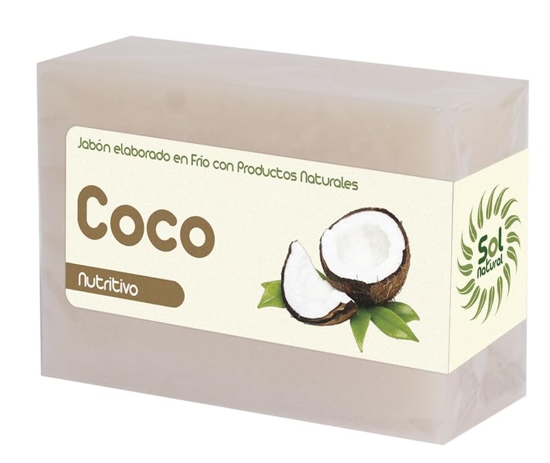 SOLNATURAL JABON Natural DE Coco 100 g, No aplicable