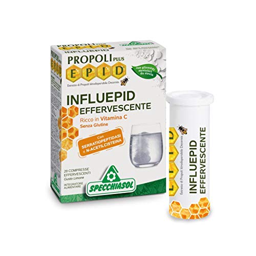 SPECCHIASOL INFLUEPID EFERVESCENTE - 20 comprimidos - Alivia los sintomas de la gripe y el resfriado.