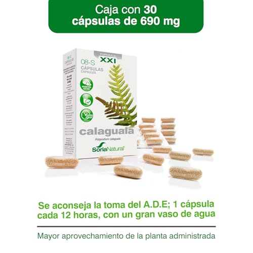 Cápsulas 21-S Glucamanano 60 cápsulas Soria Natural