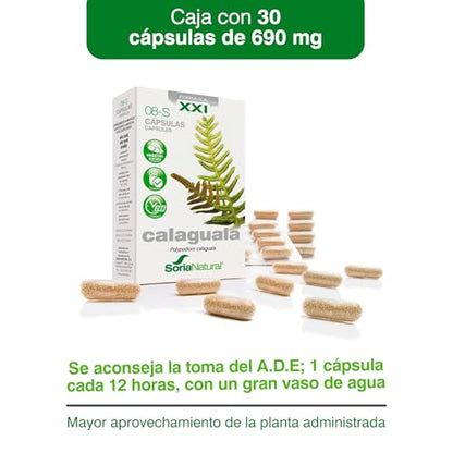 Cápsulas 21-S Glucamanano 60 cápsulas Soria Natural