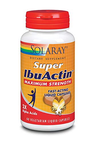 Solaray Super IbuActin | 60 Capsulas