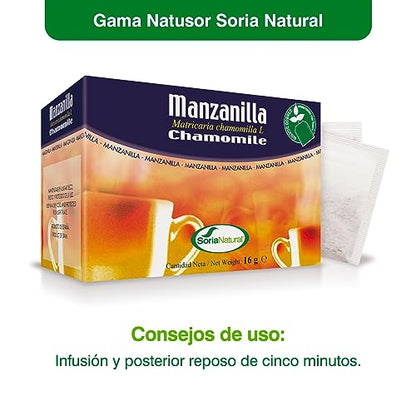 Soria Natural Manzanilla 20 filtros