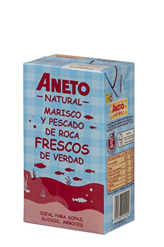 Aneto Natural Fumet de Pescado y Marisco 1L