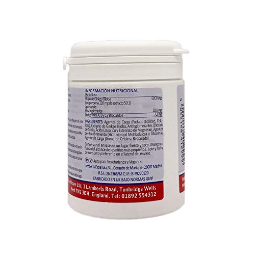 Lamberts Ginkgo Biloba 6000 Mg, One size, 50 g