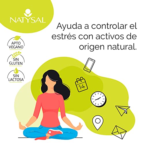 RHODIOLA COMPLEX® 60 CÁPSULAS | Complemento alimenticio a base de extractos de Rhodiola, Ashwagandha y Schizandra | Control del Estrés Físico y Emocional | Natysal