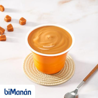 biManán - Natillas de Chocolate, Crema Sustitutiva de Comidas para Adelgazar, Bajas en Calorías, Ayudan a Perder y Controlar el Peso