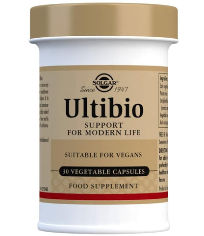 Solgar Ultibio Cápsulas vegetales - Envase de 30