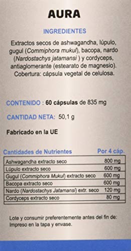 Akame Aura 60 Cap Envase De 60 Capsulas Akame 500 g