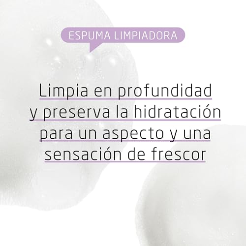 WELEDA Delicada espuma limpiadora, cosmética natural para limpieza profunda de poros para pieles normales y mixtas, espuma de cuidado contra la piel impura en la cara (1 x 150 ml)