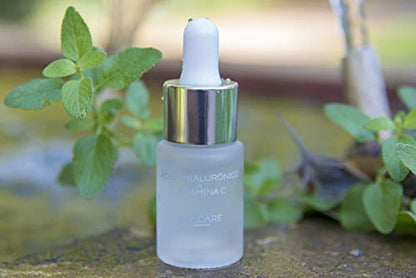 Ácido Hialurónico puro + Vitamina C Balcare Cosmetics - 10 ml.