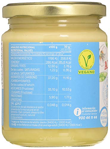 Klam Almendrina Crema Almendras Fructosa 300 Gr Bote De Cristal 300 Gramos - 300 g