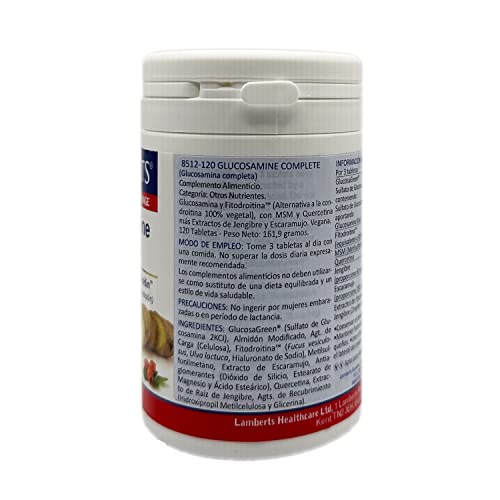 Lamberts Glucosamina Completa - 120 Tabletas